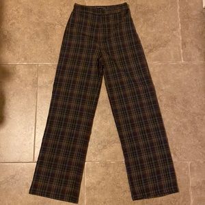 Brandy Melville plaid pants